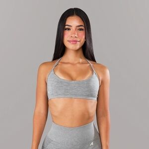 Gray Women's Sports Bra